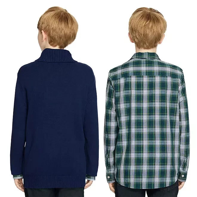Gap Boys Sweater Shirt Set 2Pc