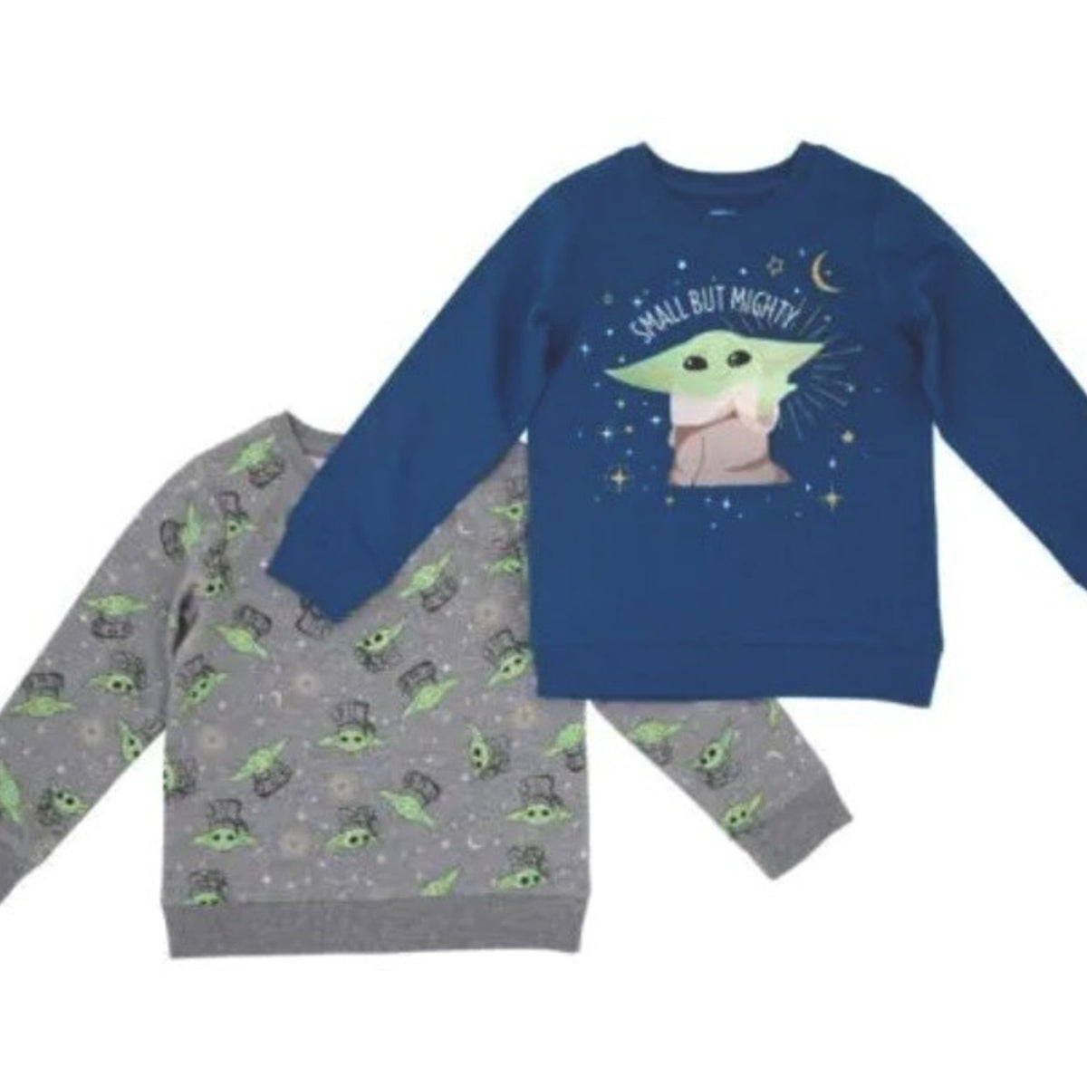 Star wars boys HIS Mandalorian Kids Sweatshirt, Size 5, 2-Pack