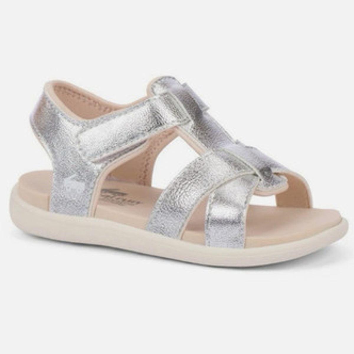 See Kai Run Basics Toddler girl Sandals Silver 5T
