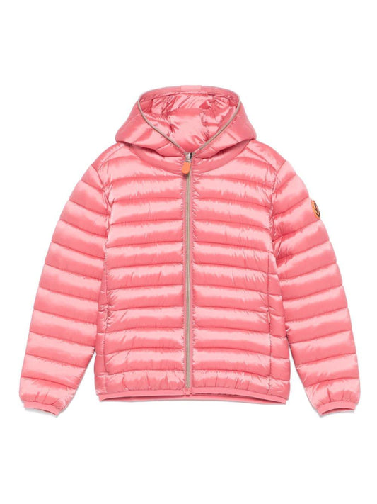 Save The Duck Pink Puffer Jacket girl 
8