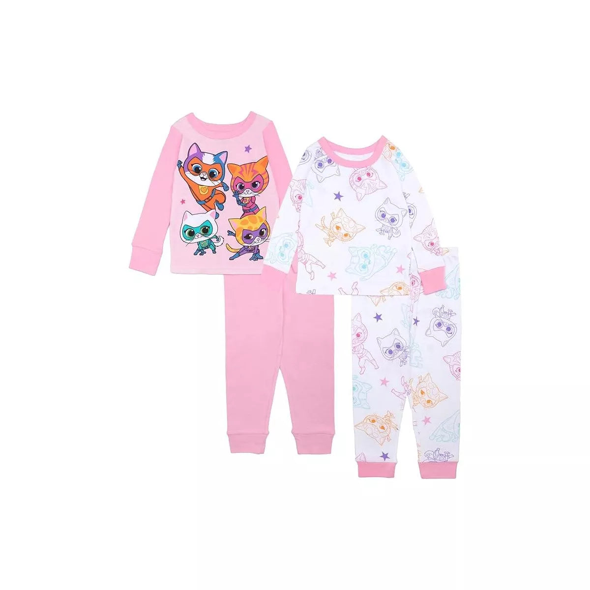 Kitty Squad Girls' Pajama Set girl 
3T