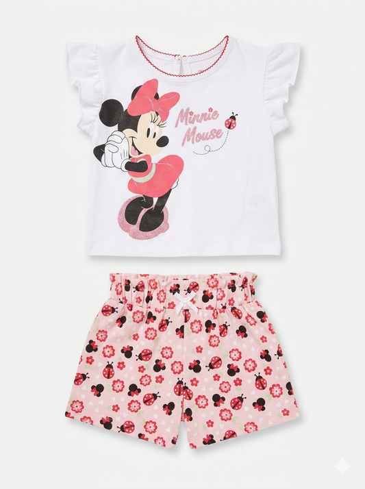 Disney Minnie Mouse Toddler girl Pajama Set 12M