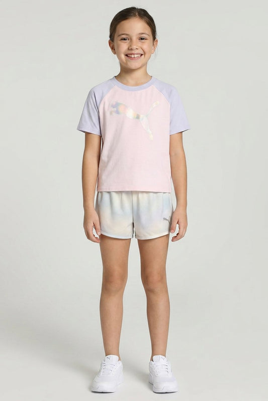 Puma Pastel Sports Set girl 3T
