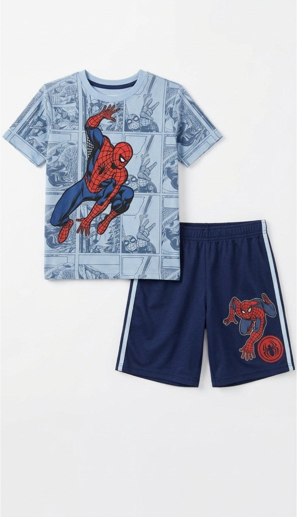 Marvel Spider-Man boys Outfit Set 
7