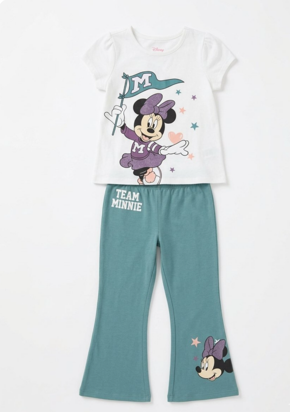 Disney Minnie Mouse Shirt Set girl 3T