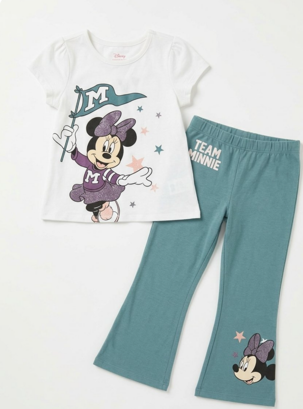 Disney Minnie Mouse Shirt Set girl 3T