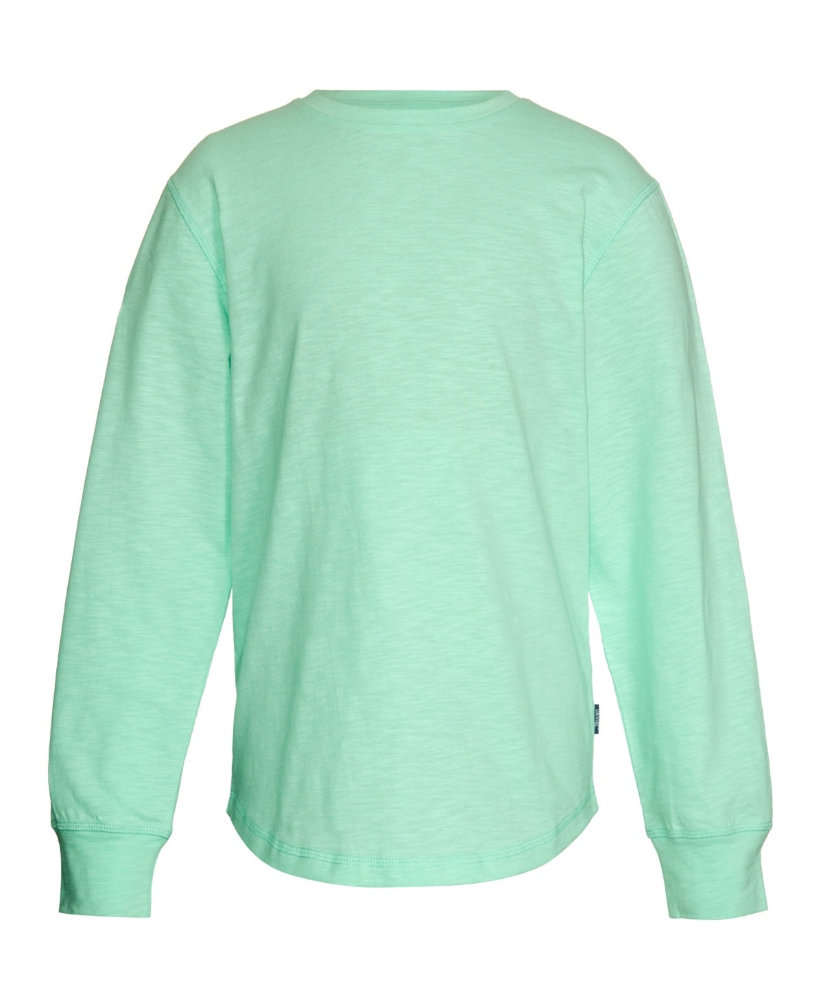 Univibe Big Boys Rivermill Slub Jersey Long Sleeve Crewneck T-shirt - Fiji