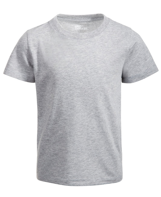 Epic Threads Toddler & Little Boys Heathered Crewneck T-Shirt - Sterling Hthr