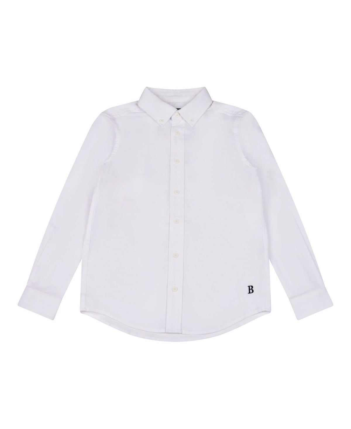 Brooks Brothers Boys Long Sleeve Oxford Shirt, Size 12 White