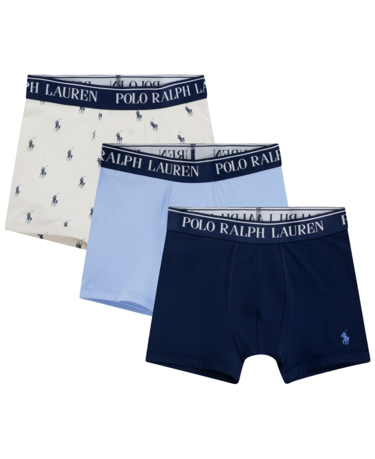 Polo Ralph Lauren Boys Boxer Briefs 3-Pack - L