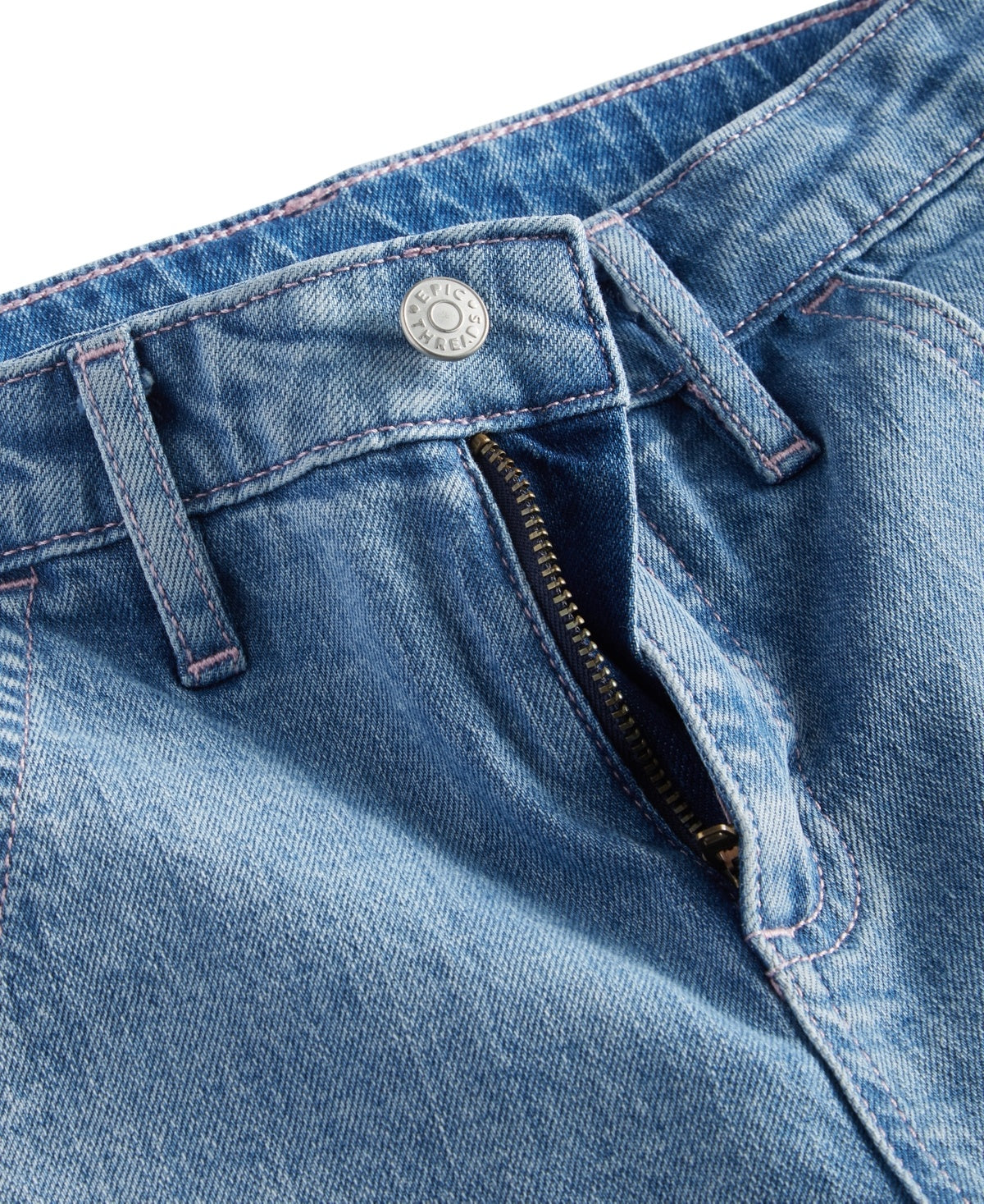 Epic Threads Big Girls Dalia Denim Shorts, Size 10