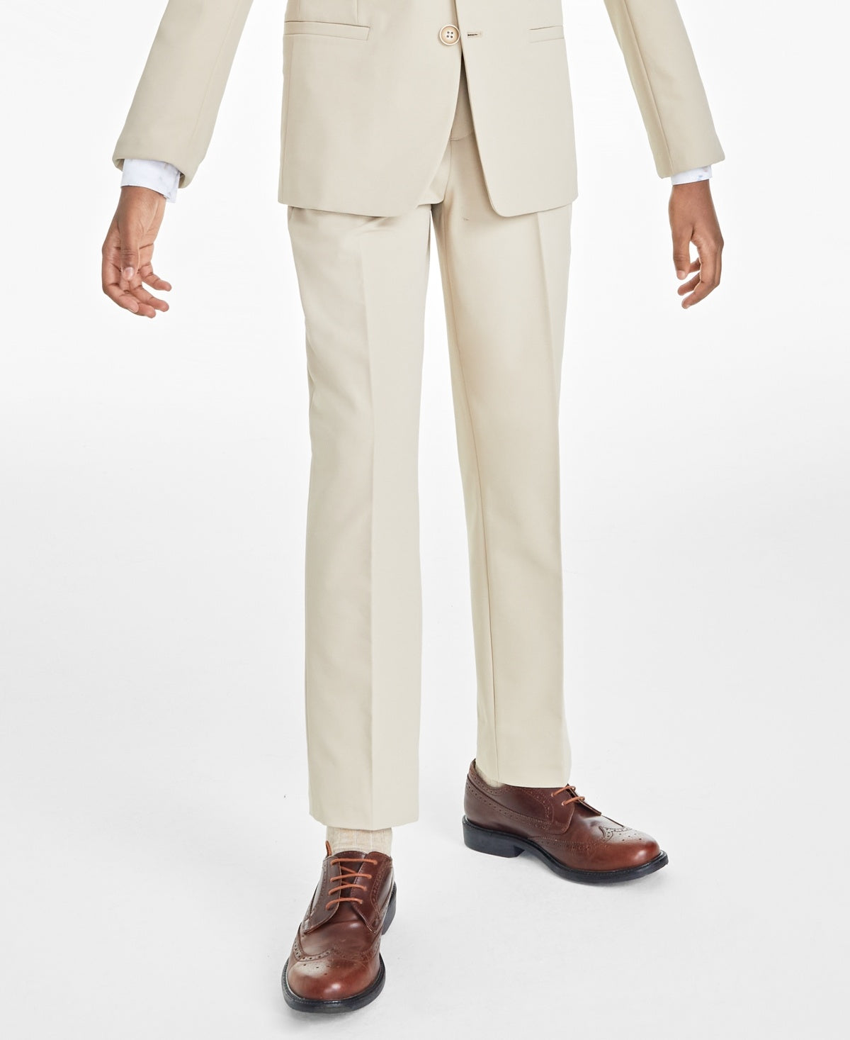 Calvin Klein Big Boys Stretch Performance Jacket Obscured Floral Print Shirt Stretch Performance Pants