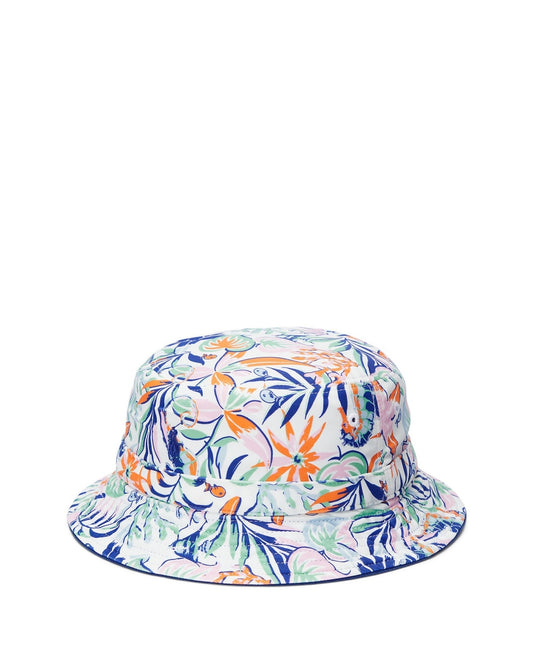 Polo Ralph Lauren Toddler and Little Boys Reversible Tropical-Print Bucket Hat - Sea Creature Tropical