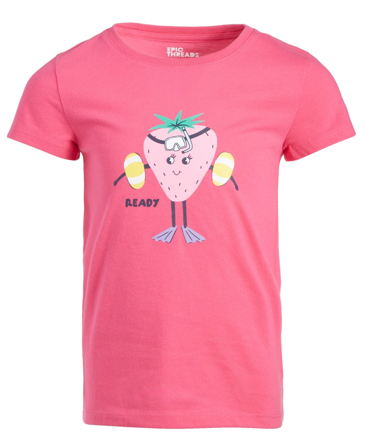 Epic Threads Toddler Girls Vacation Fruit T-Shirt 2T - Pink