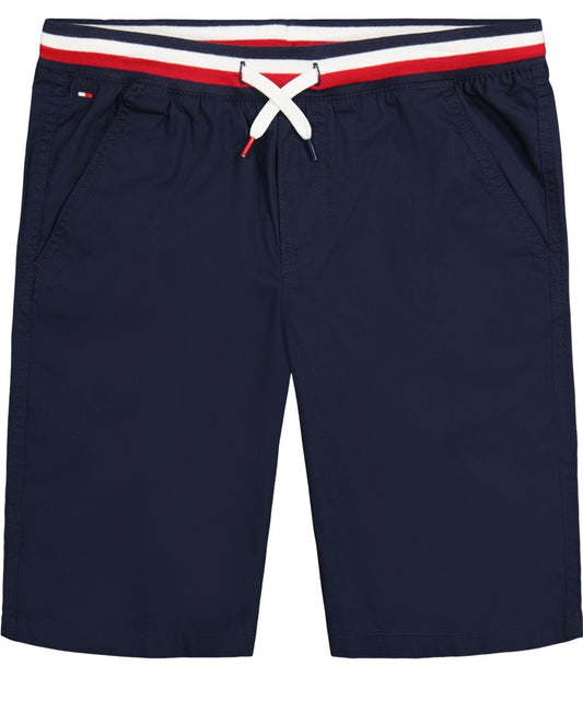 Tommy Hilfiger Toddler and Little Boys Knit Waistband Drawstring Shorts - Navy Blazer