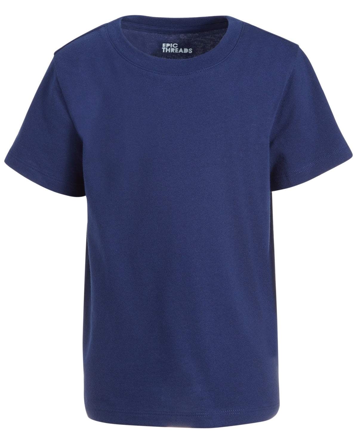 Epic Threads Big Boys Solid Core Plus T-Shirt - Medieval Blue