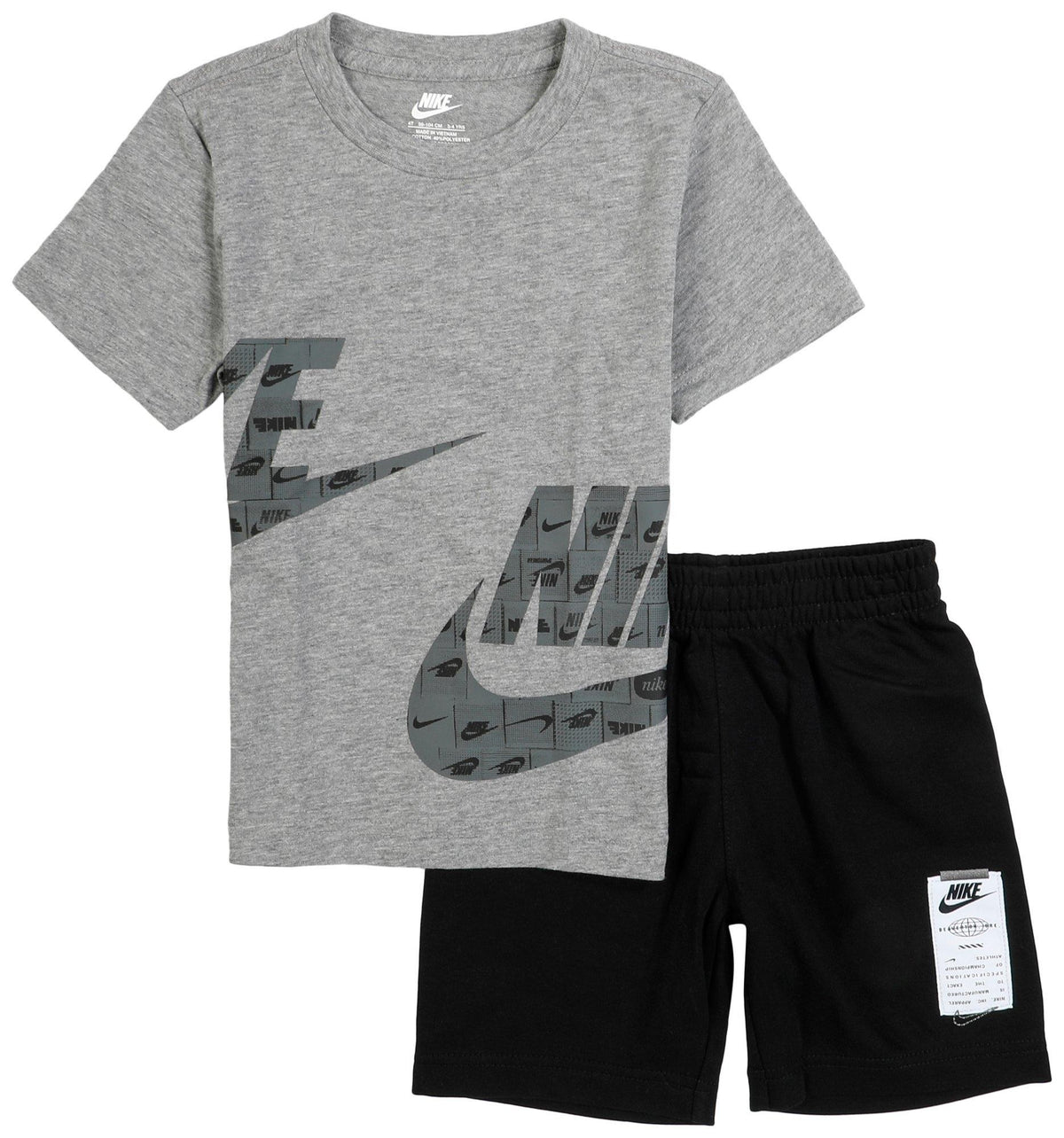 Nike Toddler Boys Dri Fit Tee & Shorts Set, Size 2T
