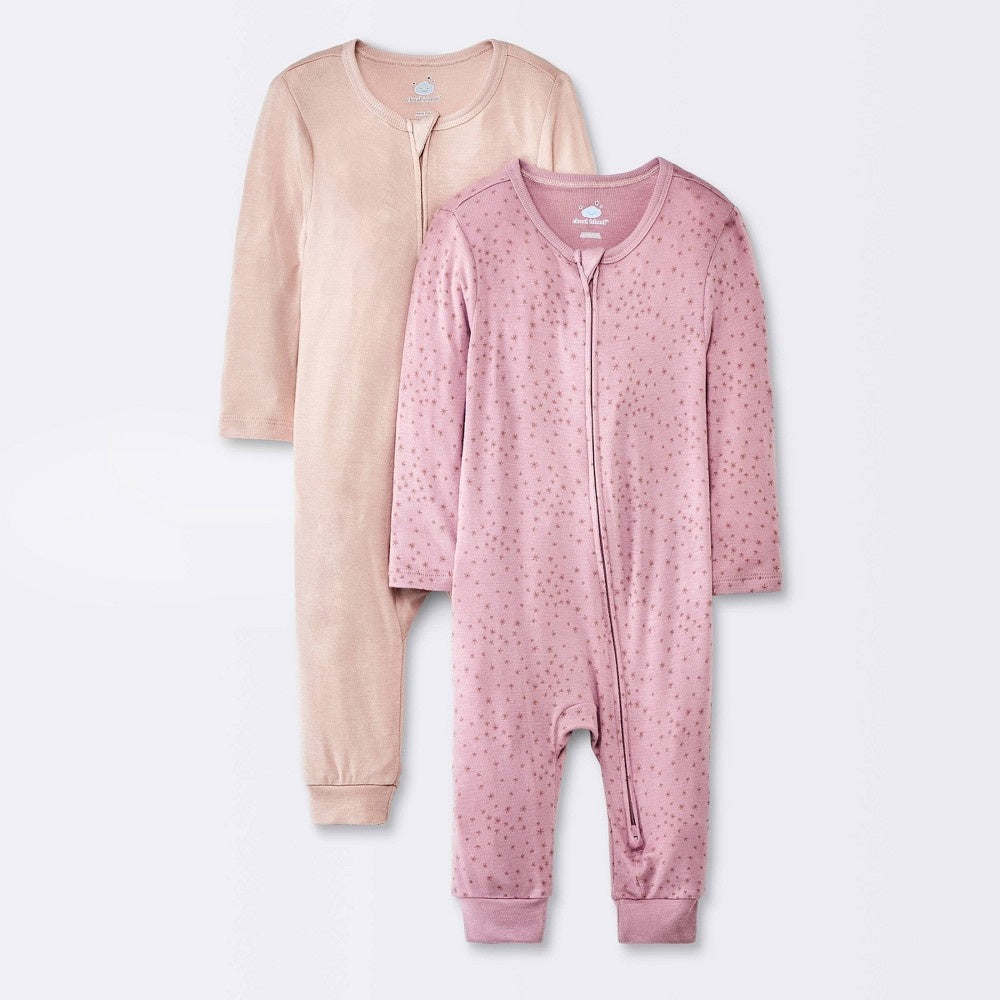 Cloud Island Baby Girls' Modal Romper Size 6-9M