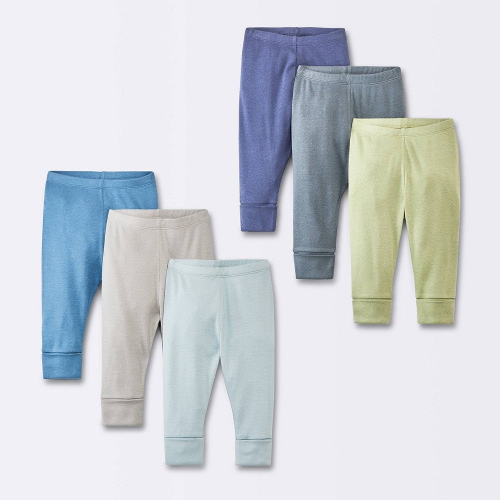 Cloud Island Boys' Pants 12-18M, Pack of 6