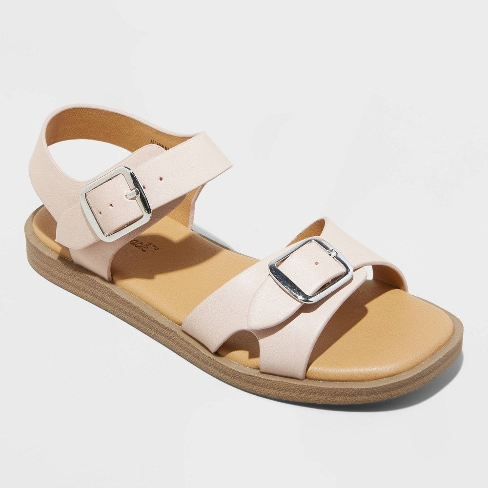 Kids' Shawna Ankle Strap Sandals - Cat & Jack™ Blush 1 - Girl