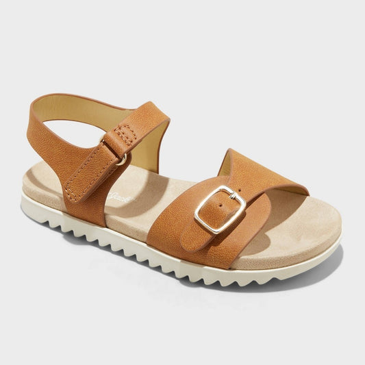 Toddler Shaelyn Footbed Sandals - Cat & Jack™ Comfortable Everyday Kids Sandals
