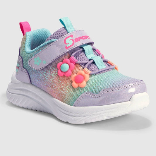 S Sport by Skechers Toddler Clair Sneakers - Lavender 8T - Girl