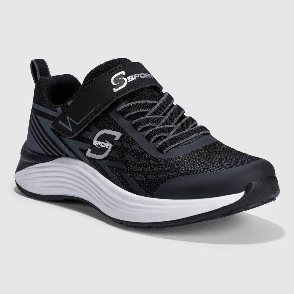 S Sport by Skechers Boys' Spencer Sneakers Black Size 2