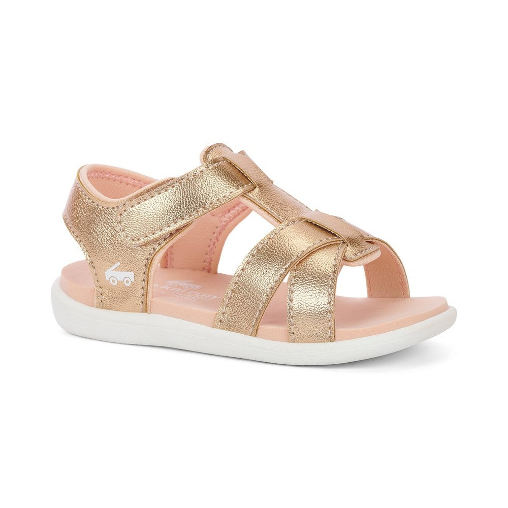See Kai Run Basics Toddler Shayna Sandals Rose Gold 5T girl