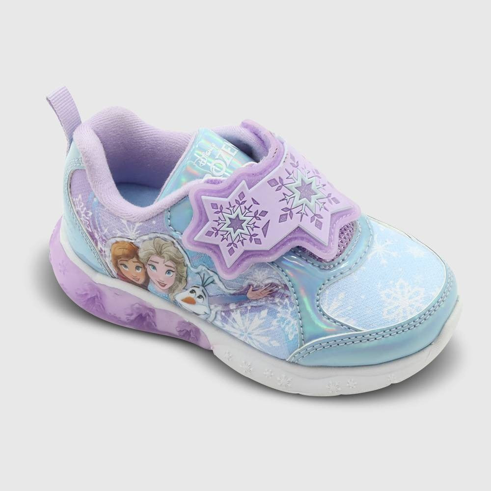 Toddler Girls' Disney Frozen Athletic Sneakers - Blue 6T