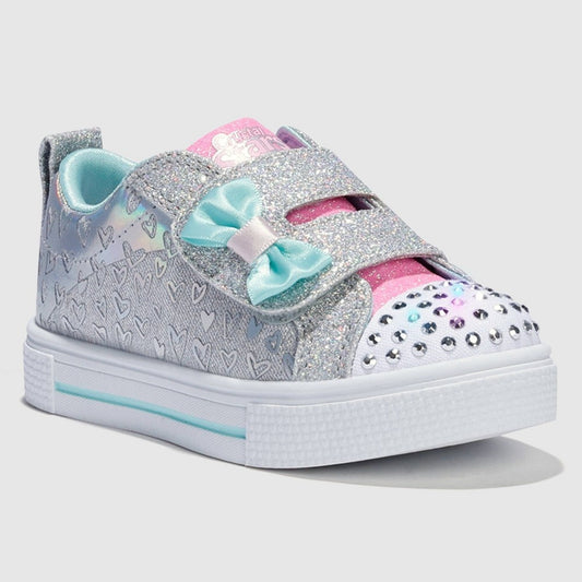 S Sport by Skechers Kelsi Sneakers Aqua Blue/Gray 13 Girls