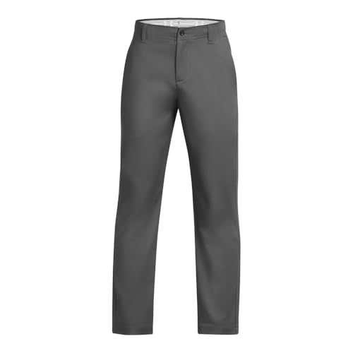 Under Armour Kids Golf Pant (Big Kid) Boy's Clothing Castlerock/Halo Gray : MD (10-12 Big Kid), Polyester