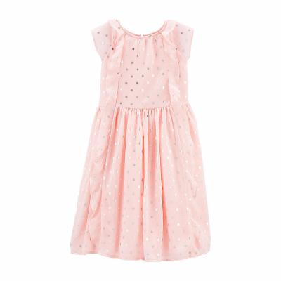 Oshkosh Girls' Pink A-Line Dress, Size 4-5