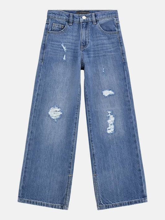 Guess Big Girl Denim Distressed Jeans 90s Fit - Size 16US