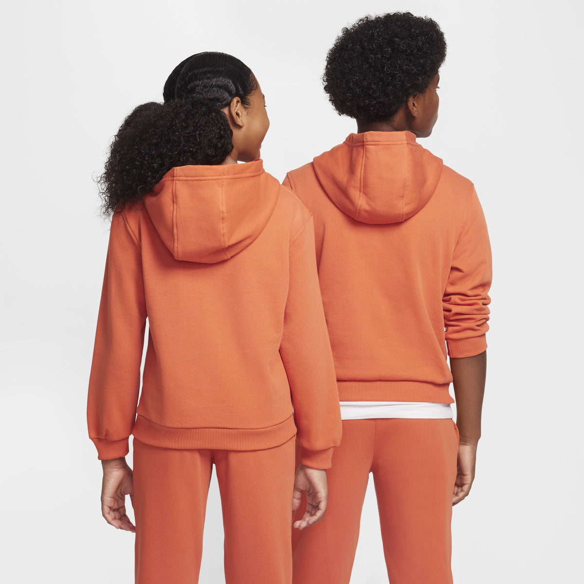 Nike boys Club Fleece Hoodie - Vtgcrl/Whi, 
 M