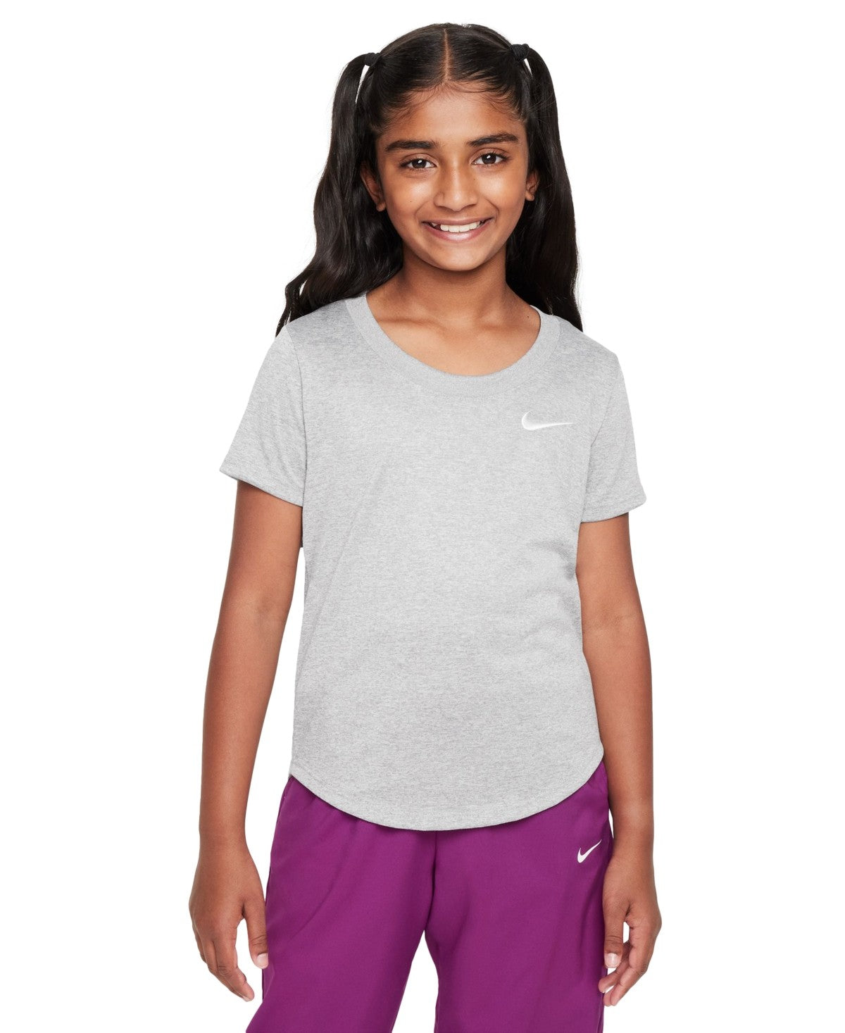 Nike Dri-Fit Swoosh Logo T-Shirt - M girl