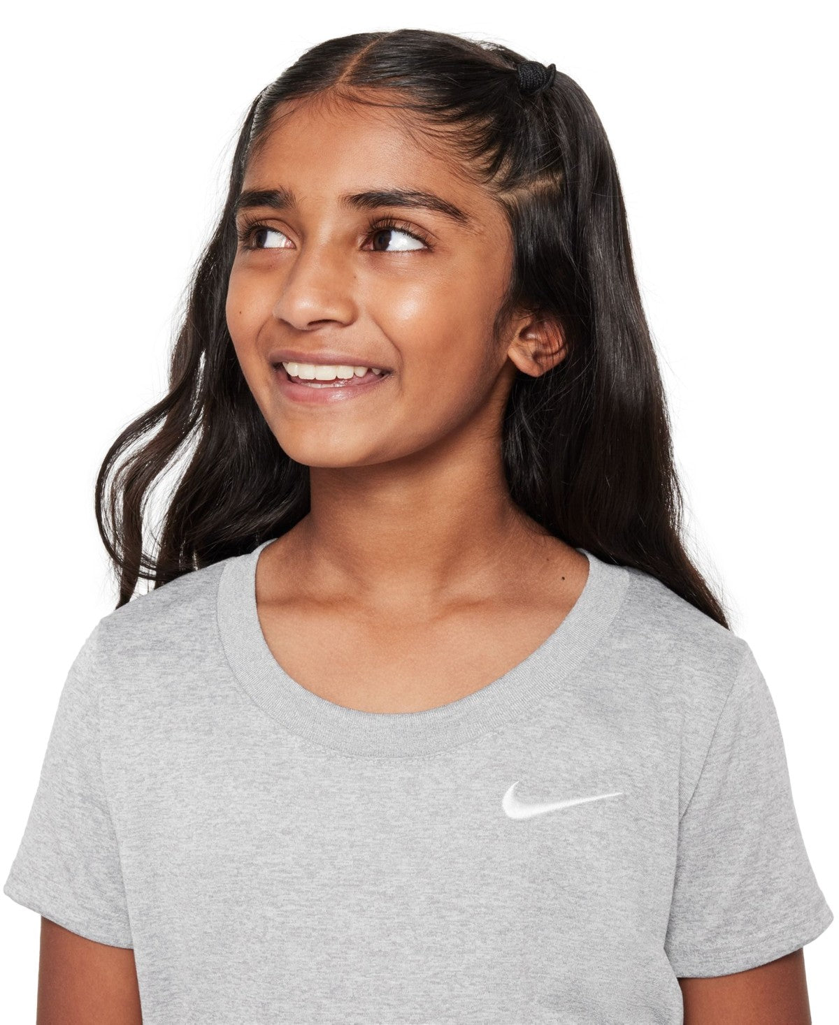 Nike Dri-Fit Swoosh Logo T-Shirt - M girl