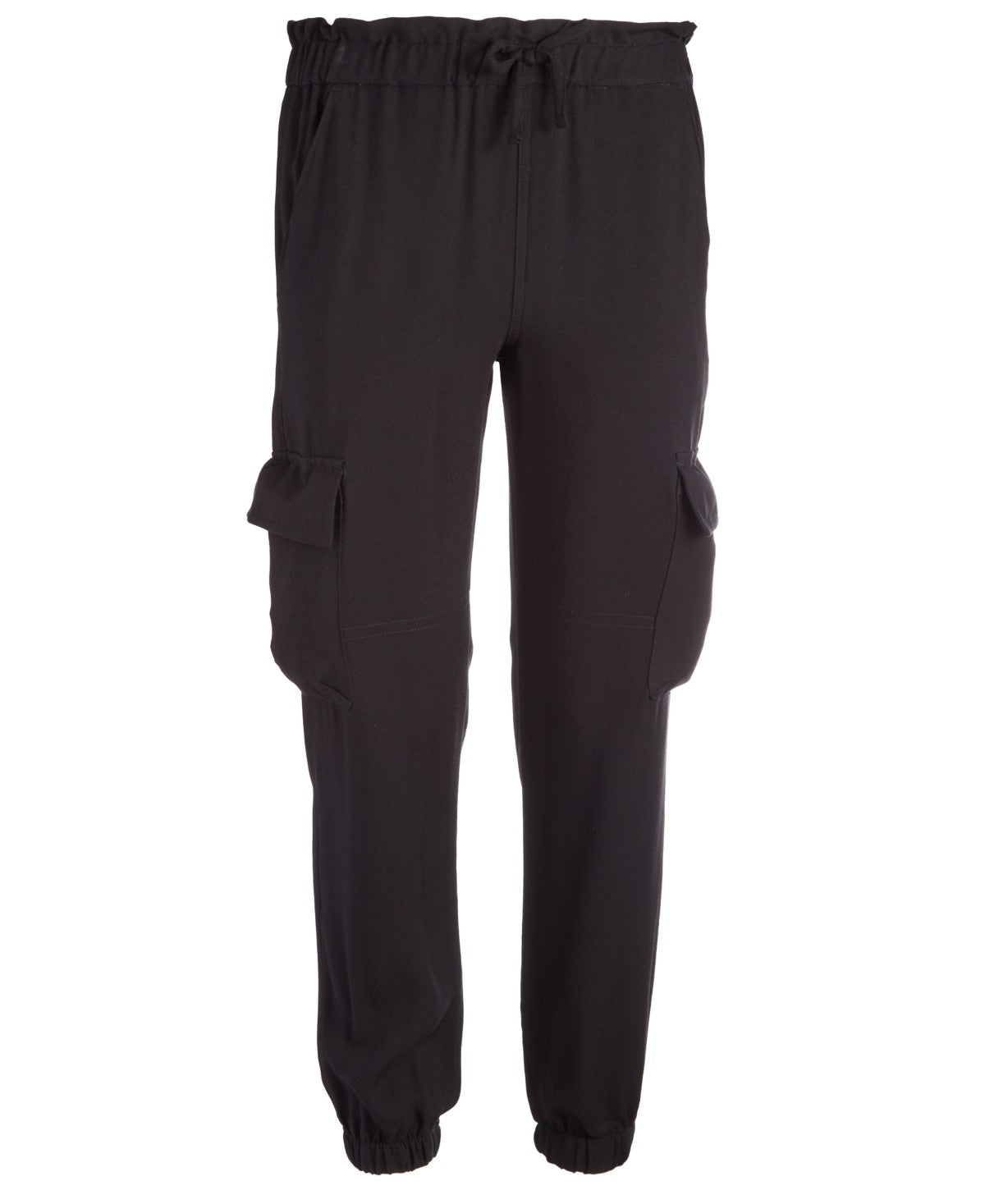Epic Threads Girls Cargo Jogger Pants - Deep Black