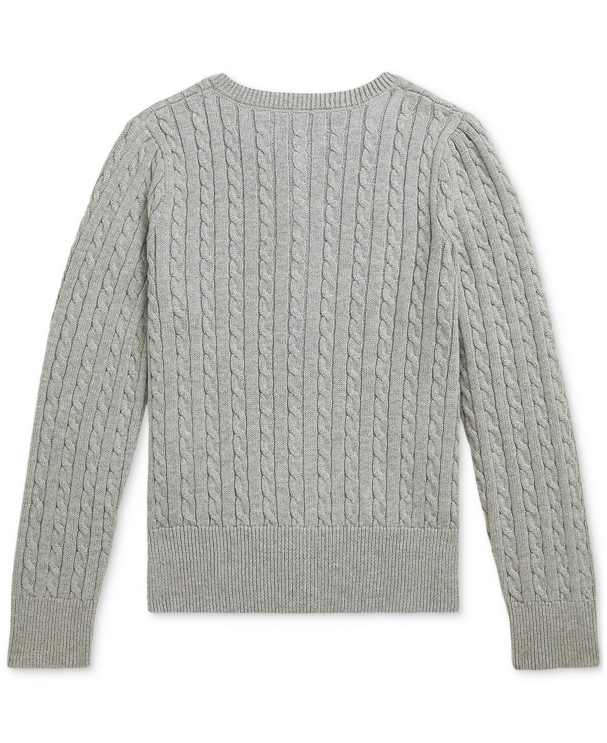 Polo Ralph Lauren Girls Cotton Cardigan Size S - Andover Heather