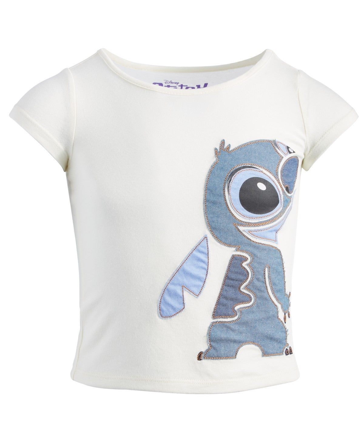 Disney Stitch Graphic T-Shirt for Toddler Girls 4 White