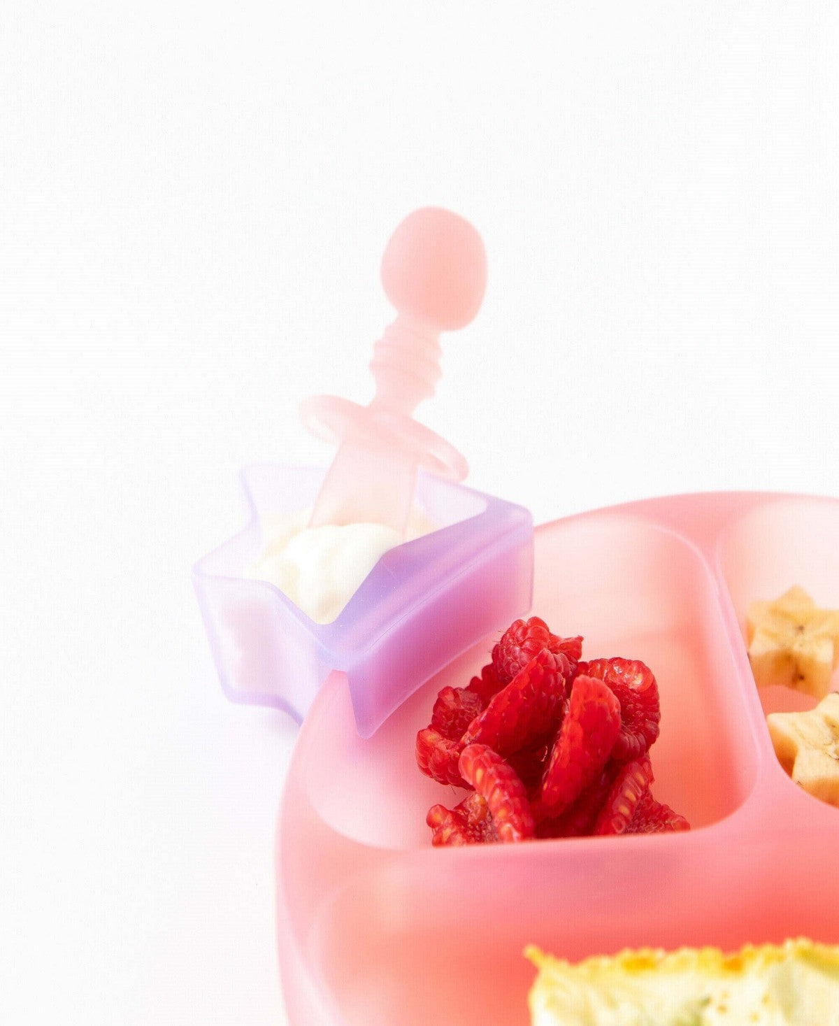 Bumkins Silicone Little Dipper 2 Pack - Magenta