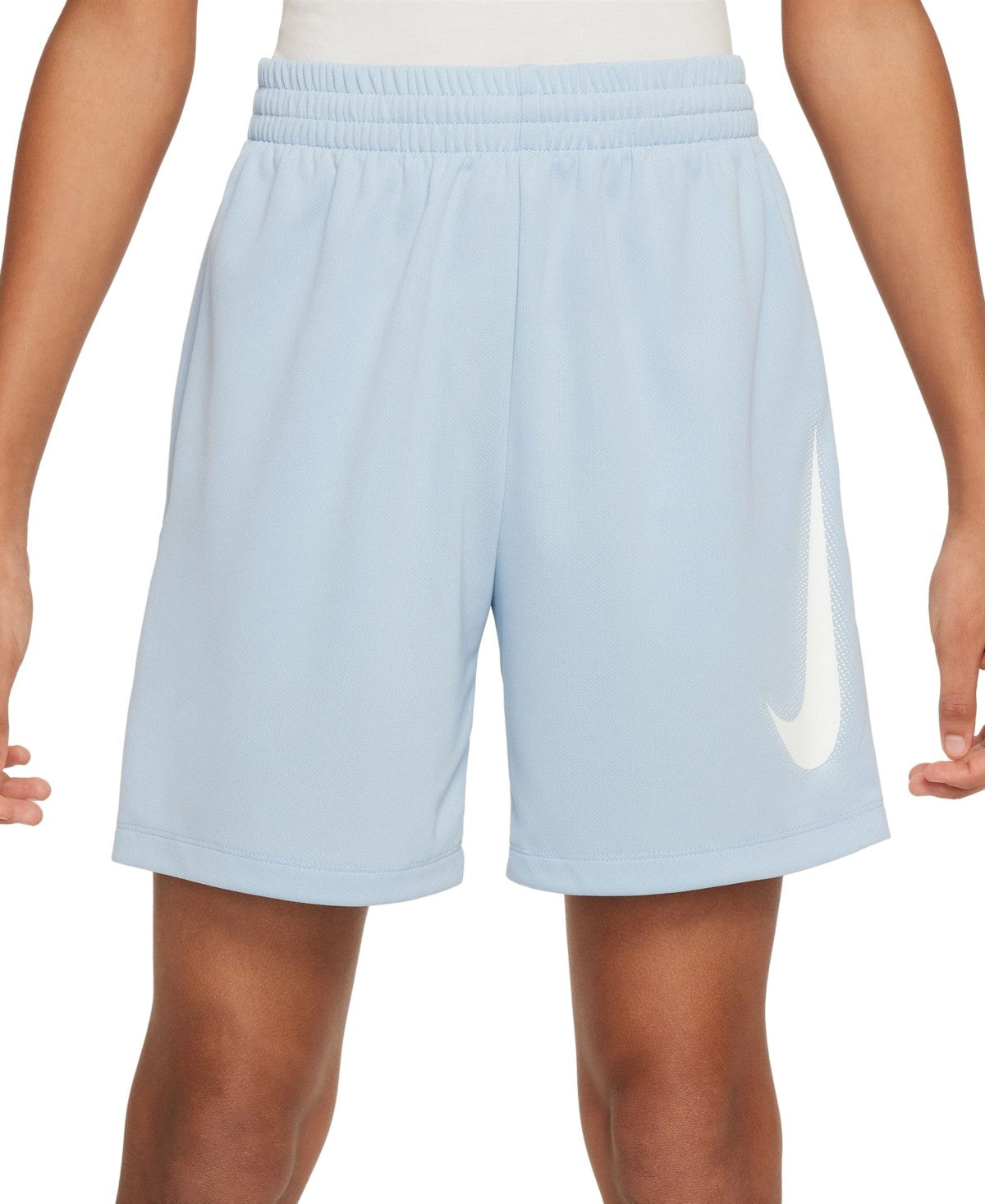 Nike Dri-Fit Training Shorts, Lt Armory Blue, Size M girl