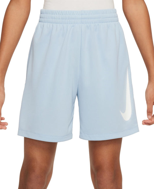 Nike Dri-Fit Training Shorts, Lt Armory Blue, Size M girl