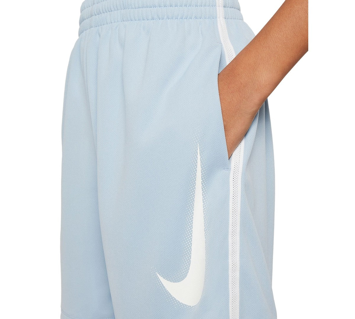 Nike Dri-Fit Training Shorts, Lt Armory Blue, Size M girl