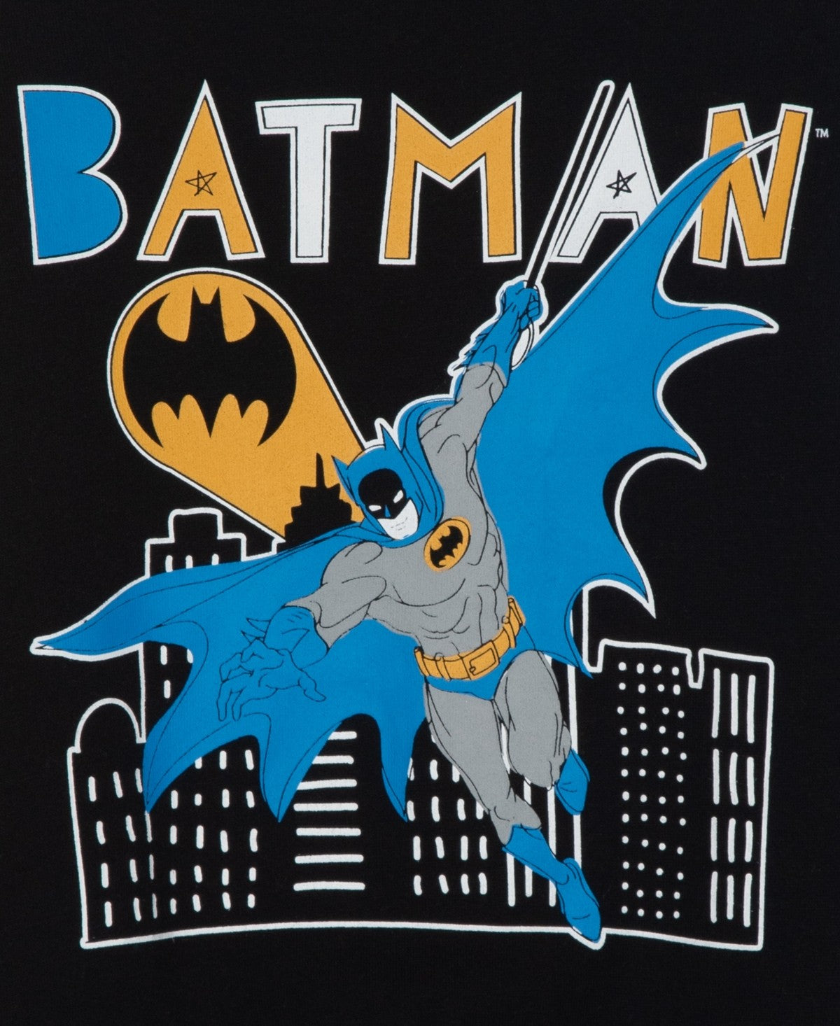 Batman Fleece Sweatshirt for Toddler Boys 2T- Black
