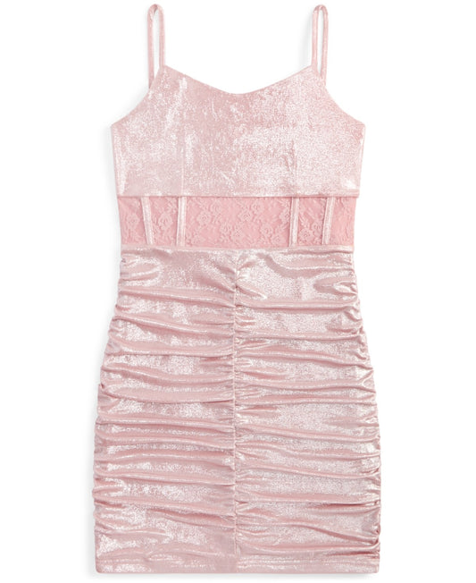 With Jules Big Girls Sleeveless Dress XL - Pastel Pink