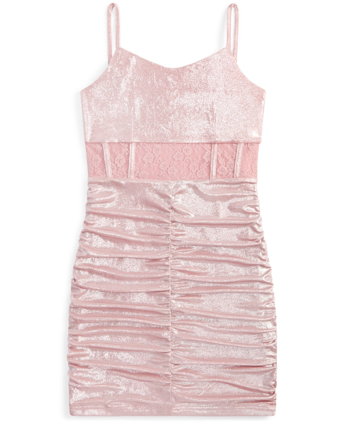 With Jules Big Girls Sleeveless Dress XL - Pastel Pink