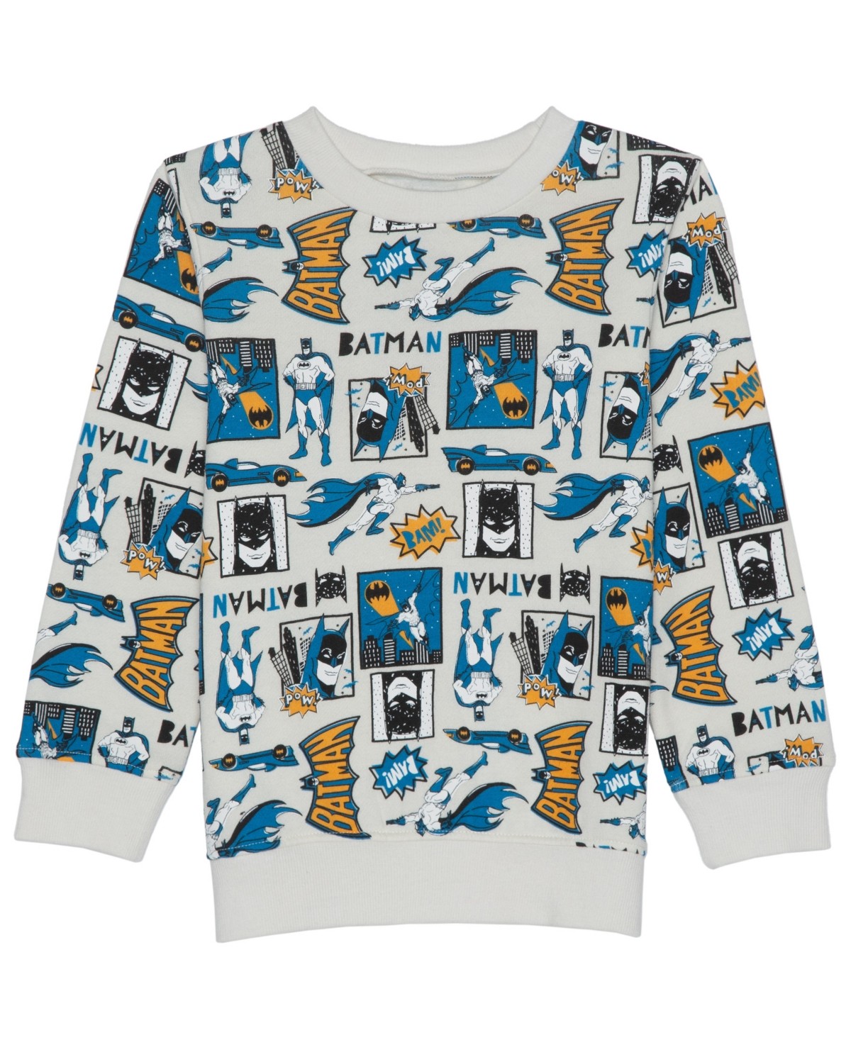 Batman Fleece Sweatshirt for Toddler Boys size 2- Grey