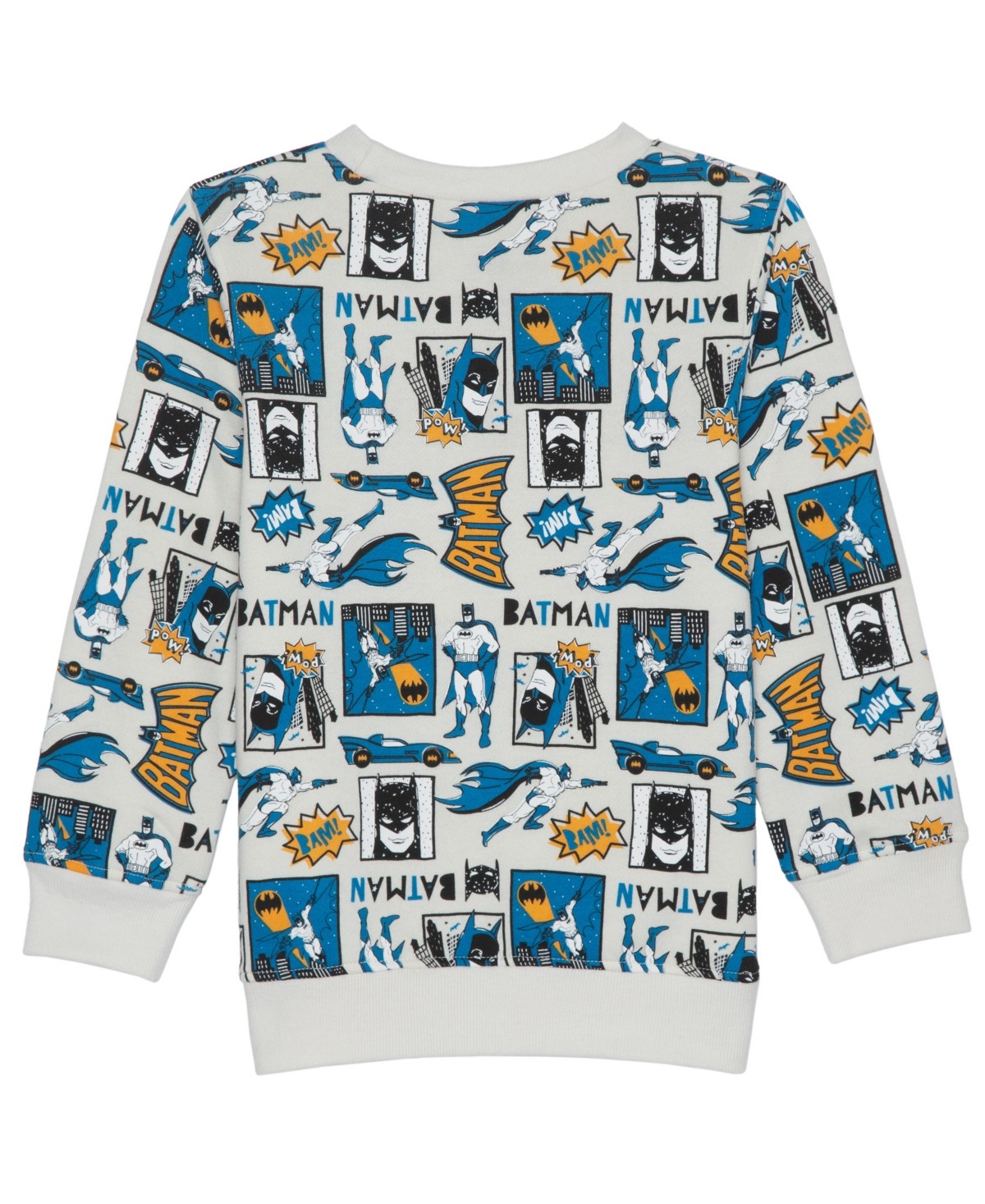 Batman Fleece Sweatshirt for Toddler Boys size 2- Grey