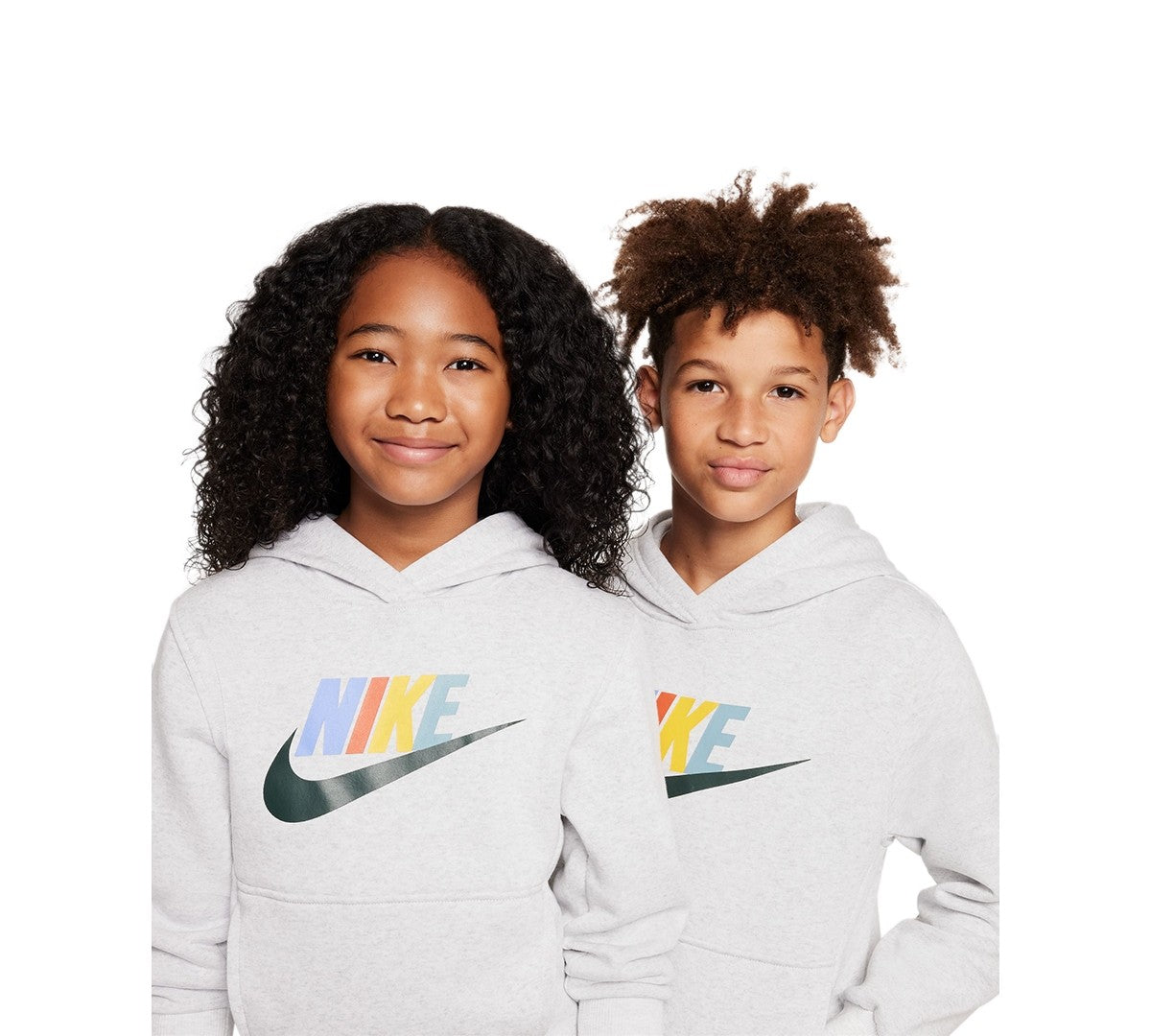 Nike Kids' Sportswear Club Fleece Hoodie L Birch Heather boys