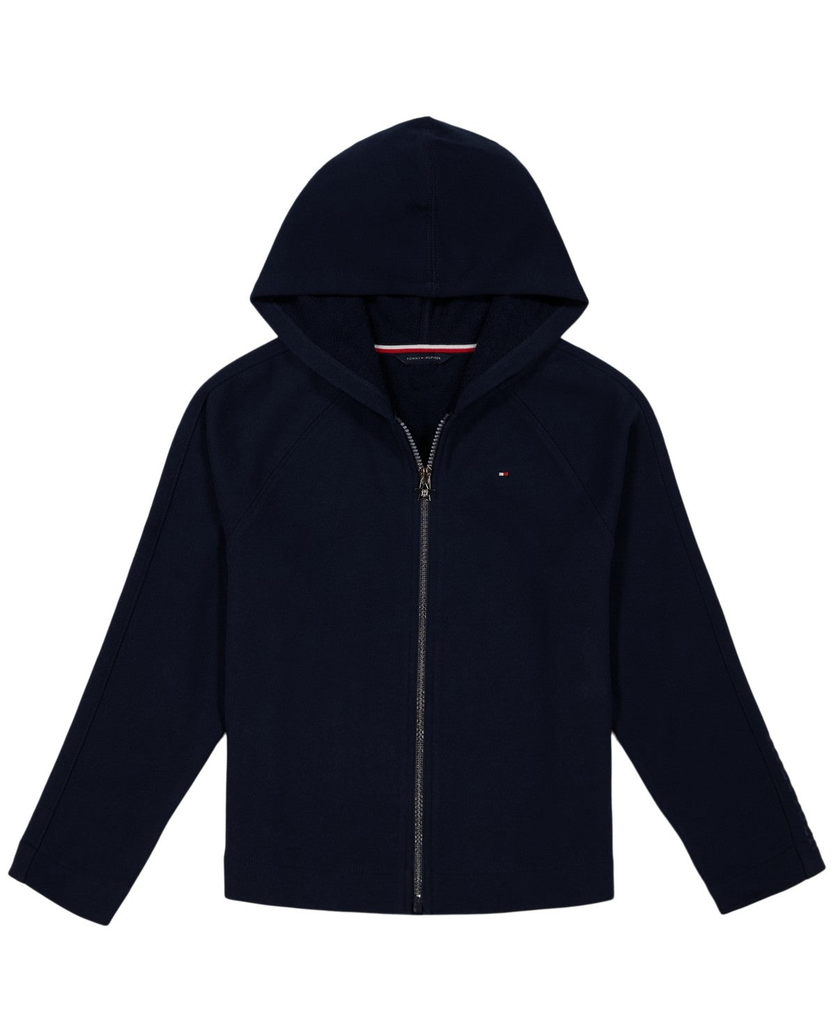 Tommy Hilfiger Big Girls Boxy Hoodie Navy, Size M